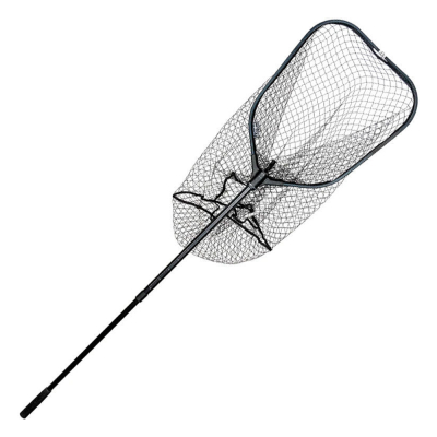 Подсачек Relax FA складной с прорезиненной сеткой маленький в чехле 70х60