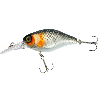 Воблер Jackall Chubby 38 MR цв. uv mat silver & black