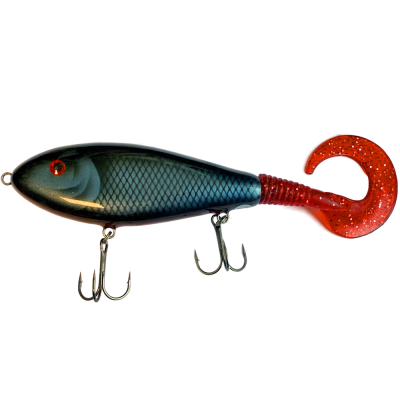 Джеркбейт Zettech Катюша-Tail-S 95g/165mm цвет #Мурена