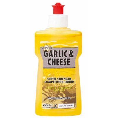 Аттрактант Dynamite Baits Xl Liquid - Garlic & Cheese 250 мл.