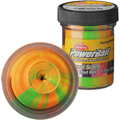 Паста форелевая чеснок желто красно зеленая Berkley EU GARLIC RAINBOW GLITTER (1633595)