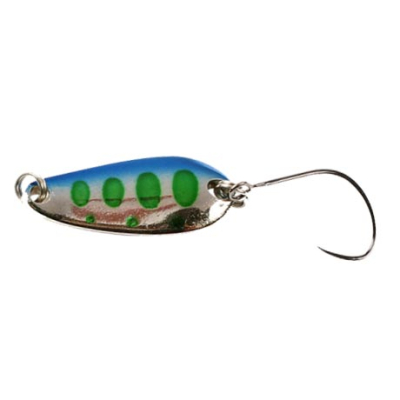 Блесна колеблющаяся Jackall Quattro Spoon 2.4g цв. 46 Blue Yamame