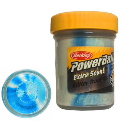 Паста Berkley Select Glitter Troutbait 50 gr ESTBGWNB Blue Neon/White (1004932)