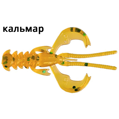 Силиконовые приманки Crazy Fish Nimble 1.2" 76-30-31-6 кальмар цв. 31