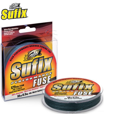 Шнур плетеный Sufix Performance Fuse Smoke Blue 135m - 0.12mm