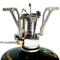 Горелка туристическая складная с пьезоподжигом Tramp TRG-009 86*62*50 мм