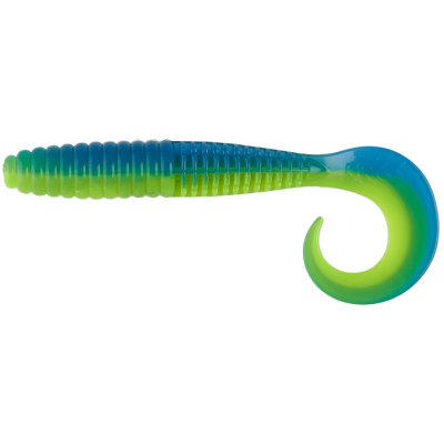 Силиконовая приманка @SnastiZdraste Твистер 12см #002-Голубая Мята (4шт)