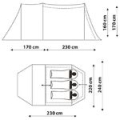 Палатка Canadian Camper Tanga 3 (цвет royal дуги 9,5 мм)