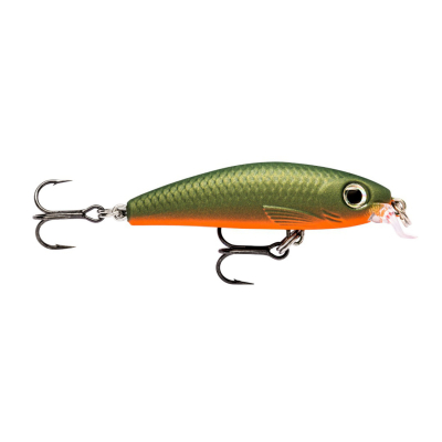 Воблер Rapala Ultra Light Minnow ULM06 цвет GAU