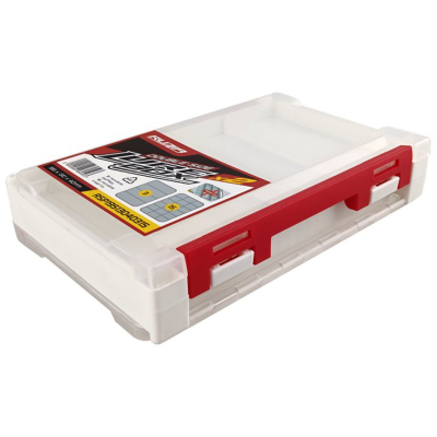 Коробка 2-х сторонняя для приманок Ruzza 195x130x40мм 3 перегородки + 15 перемычек