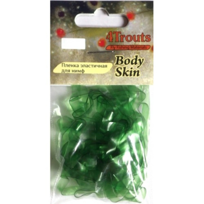 Пленка эластичная для нимф 4Trouts Body Skin Тм.Зеленый