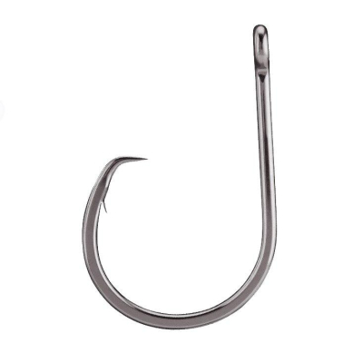 Крючок одинарный BKK UA Inline Heavy Circle (A-BR-4511) #1/0 (8шт)
