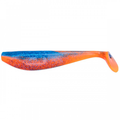 Силиконовая приманка Helios Zander 4"/10,2см Star Blue & Orange 5шт. (HS-36-044)