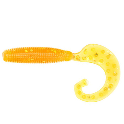 Силиконовая приманка Reins Fat G Tail Grub 4" цв. #430 Motor Oil Gold FLK