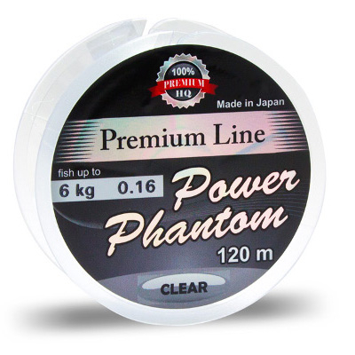 Леска Power Phantom Clear 120m 0,37mm