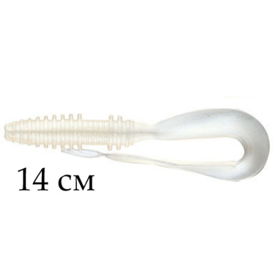 Твистер Noeby S3117 цвет NW203, 14cm/13g, уп.4 штуки