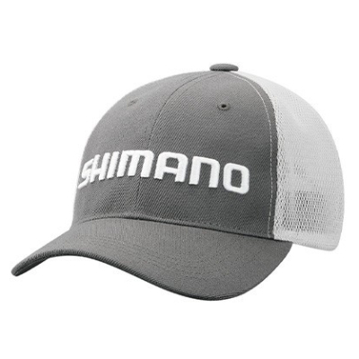 Кепка Shimano Basic Half Mesh Cap CA-062T цвет Gray размер F