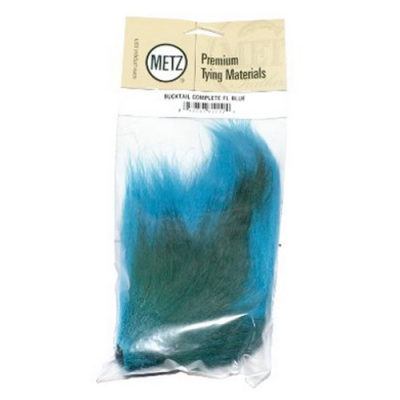 Мех хвост Metz Bucktail Complete Blue 81102