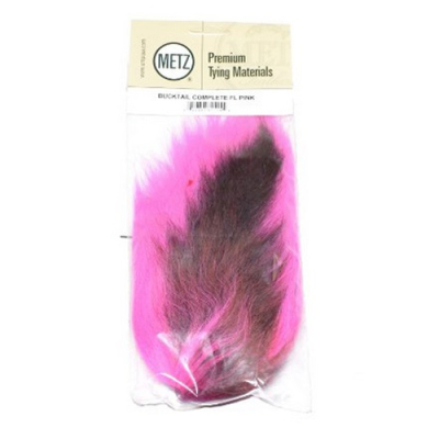 Мех хвост Metz Bucktail Complete Tail Pink