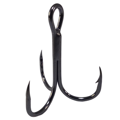Крючок тройной Jig It Round bend treble hooks, 6 шт/уп. №1/0