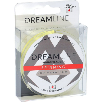 Леска Mikado Dreamline Spinning 150м Yellow 0,12 - 2,64 кг