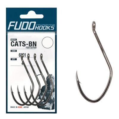 Крючок Fudo CATS-BN 6901 № 7/0 (4 шт./уп.)