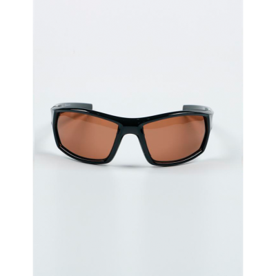 Очки поляризационные Extreme Fishing PSS-204, цвет оправы Блестящий черный, цвет линз Коричневый