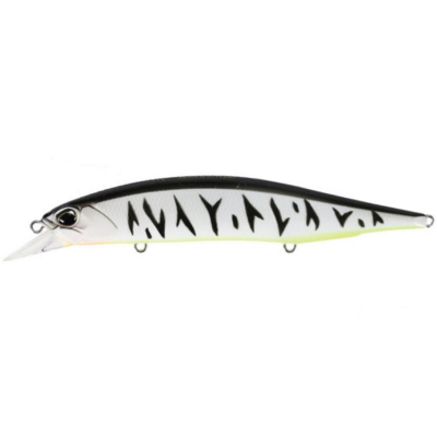 Воблер DUO Realis Jerkbait 120F цв. #ACCZ402 Gunmetal M White Tiger