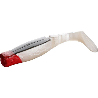 Силиконовая приманка Mikado Fishunter 8см цв. 02RH (1уп.- 5шт.)