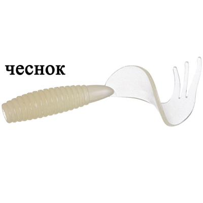 Силиконовая приманка Flagman Trident 2" цв. firefly 12pc garlic