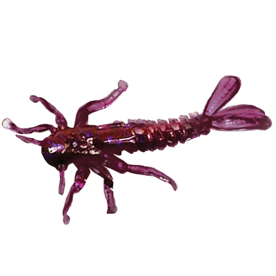 Силиконовая приманка Microkiller подёнка 30мм, фиолетовый