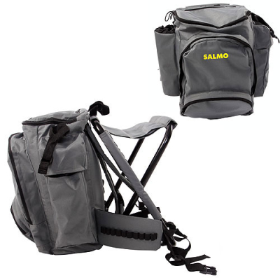Стул-рюкзак Salmo Back Pack с карманами на молнии