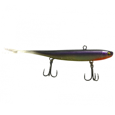 Баланслаг Jig It Whale Tail 130mm 22g цв. F14 Shiny violet