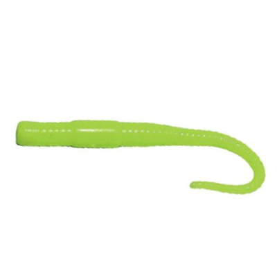 Силиконовая приманка River Lynx Twist Worm 85 цв. # 103 chartreuse Шартрез
