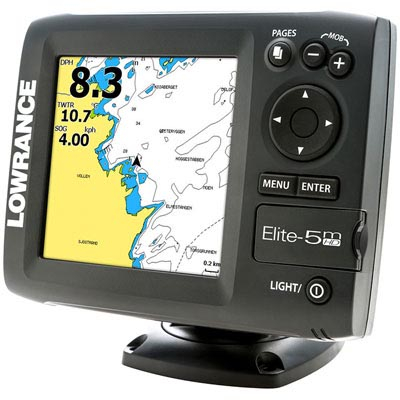 Картплоттер Lowrance Elite 5m HD (000-11147-002)