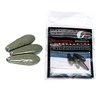 Вольфрамовый груз "оливка" Briscola Tungsten Sinker BS-TOS-00.75