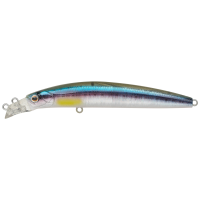 Воблер Strike Pro Top Water Minnow 110, 110 мм, 10,5 гр. цвет A210-SBO-RP Rainbow Ghost Wakasagi