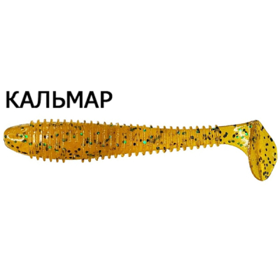 Силиконовая приманка Crazy Fish Vibro Fat 4.7" 39-120-31-6 кальмар цв. 31