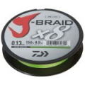 Леска плетеная и ножницы Daiwa J-Braid X8E-W/SC 150m светло-зеленый 0.22mm