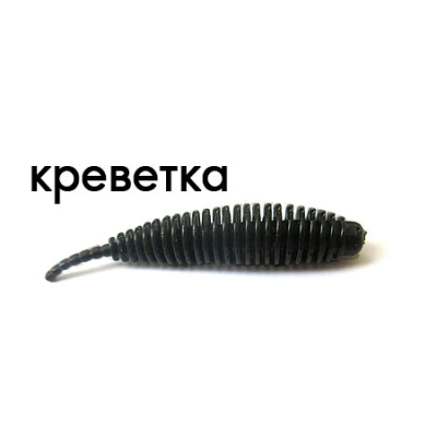 Мягкая приманка Trout Zone Plamp 2" черный креветка
