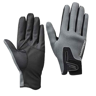 Перчатки Shimano GL-095Q (Размер JP L) Цвет Серый