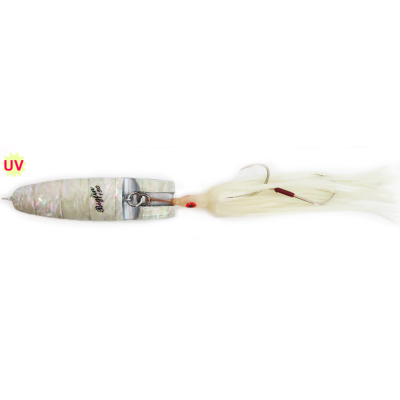 Блесна для джиггинга Hots Bigfin 100g цвет 11_UV RGB ZEBRA