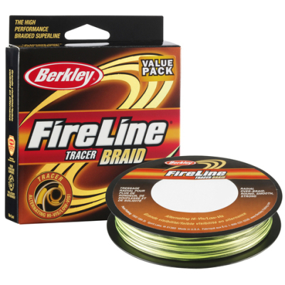 Шнур плетеный Berkley Fireline Tracer Braid 110m -  0,45mm