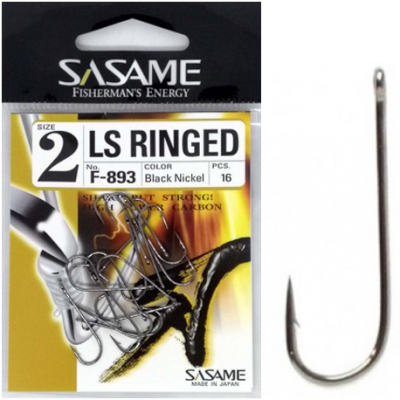 Крючок Sasame LS RINGED NS №10