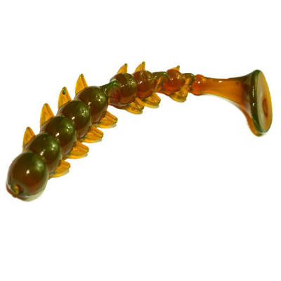 Силиконовые приманки Русская Фишка Сатана, Креветка 10 см (Цвет 19, Машинка)