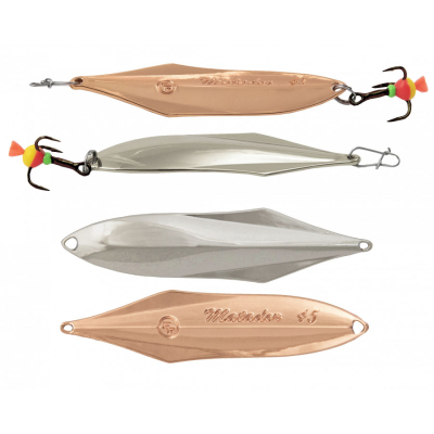 Блесна вертикальная EcoPro Matador 55мм 6гр цв. S/C