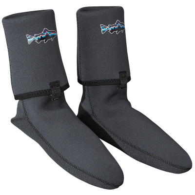 Носки неопреновые Patagonia Fly Fishing Neoprene Socks With Gravel Guard Medium, Forge Grey