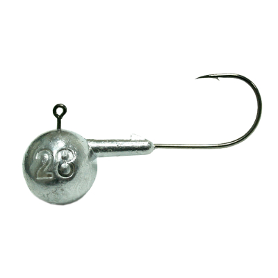 Джиг не крашеный Шар 28 гр, кр-к Saikyo GNB-071-28-4/0 10 шт