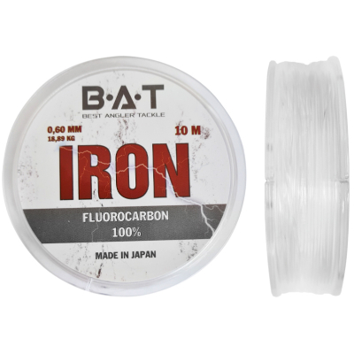 Леска Bat IRON Fluorocarbon 10м. / 0.73 мм / 24,60кг
