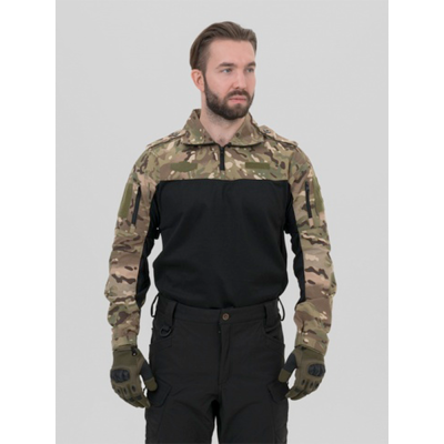Футболка Remington Tactical Frog Long Sleeve Zipper Collar CP р. 2XL